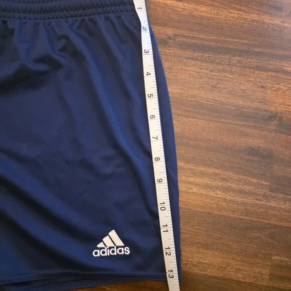 Adidas Parma 16 Shorts Women's Large Navy Blue Soccer Training AJ5901 NWT - Picture 6 of 8